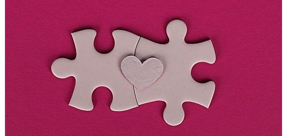 puzzle con cuore