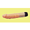 vibrator dildo on yellow background
