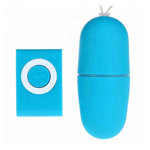 SelectionPleasure - Lovely Egg Remote Vibrator Blue