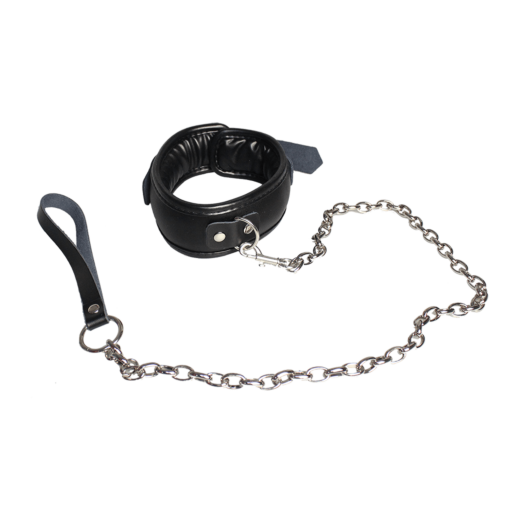 Sleek Black Leather Hand Cuffs5