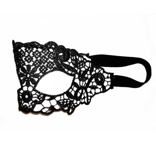 Mascherina Occhi Nera Elegante