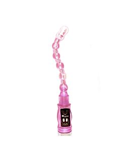 Anal Vibrating Dildo Pink