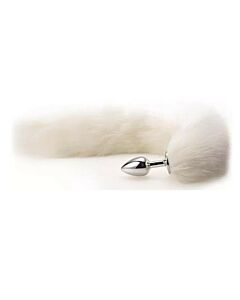 Fox Tail Plug White