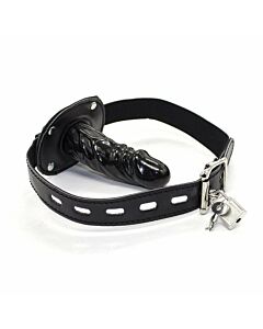 Studded Black Ball-gag