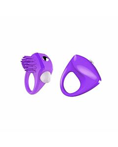 Purple Shock Penis Ring Vibrator