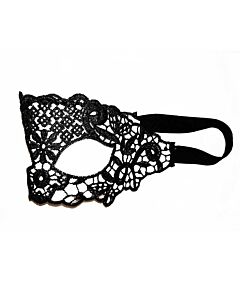 Mascherina Occhi Nera Elegante