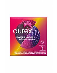 Durex Pleasure Max - 3 pz