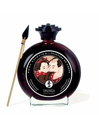 SHUNGA EROTIC Body painting cioccolato